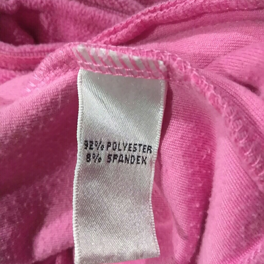 Lilly Pulitzer Pink Full Zip Fleece Jacket - Picture 2 of 7